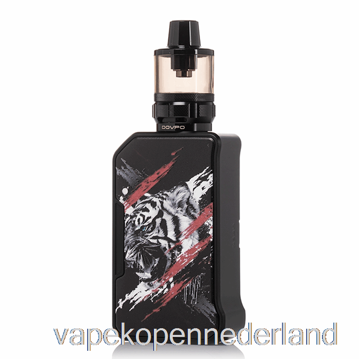 Elektronische Sigaret Vape Dovpo Mvp 220w Starterkit Tijger Zwart